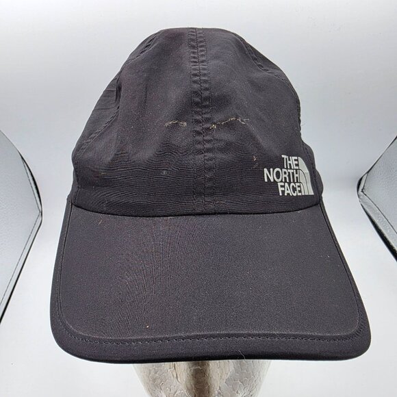 The North Face Flash Dry Small/Medium Black Hat Athletic Adjustable Lightweight - Picture 1 of 9